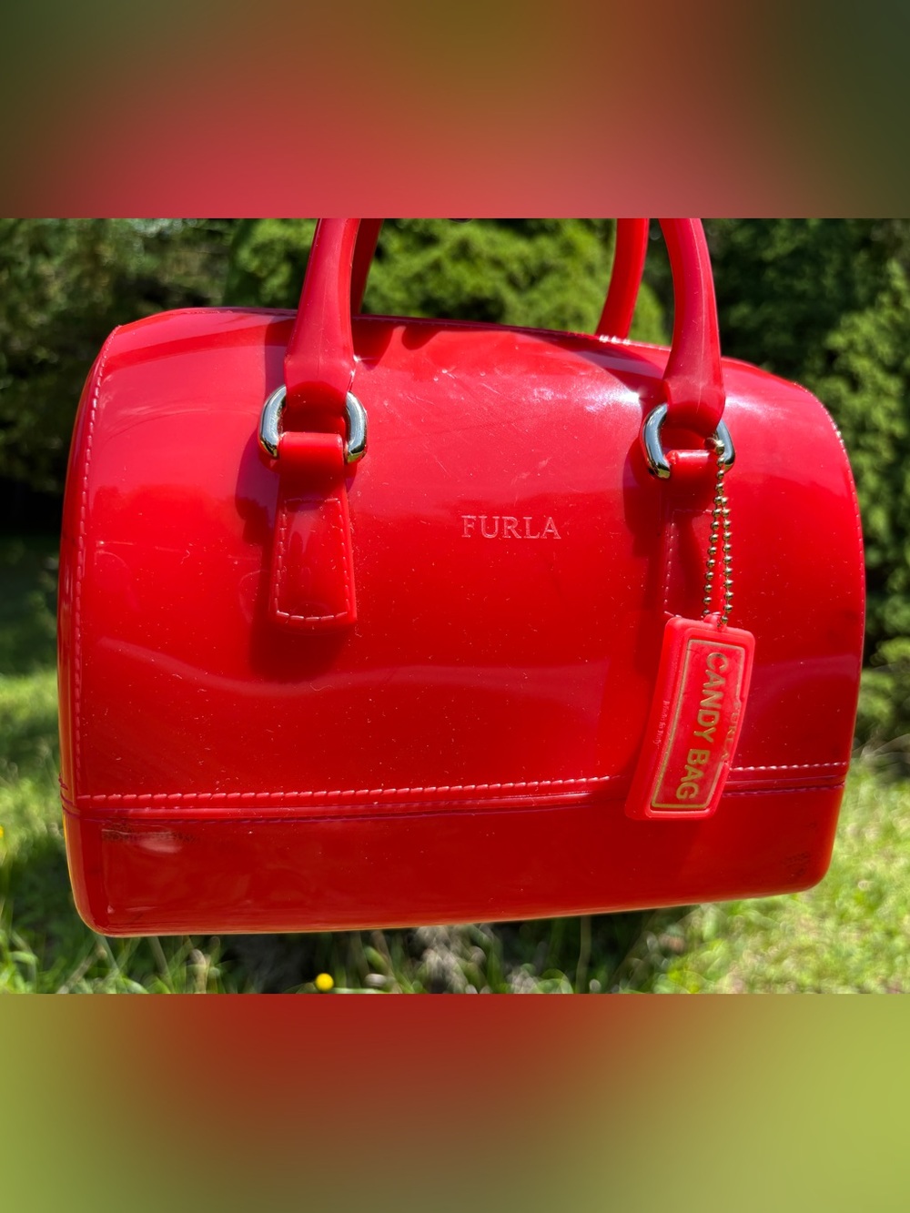 Furla Red Candy Handbag